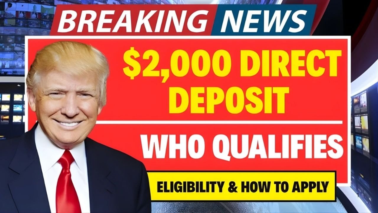 $2,000 Direct Deposit for U.S. Citizens in 2025: Eligibility, Payment Dates & IRS Updates You Need to Know